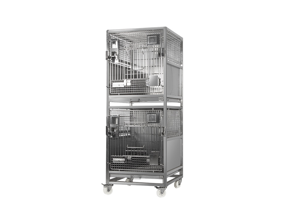 Stainless steel monkey cage (double layer)