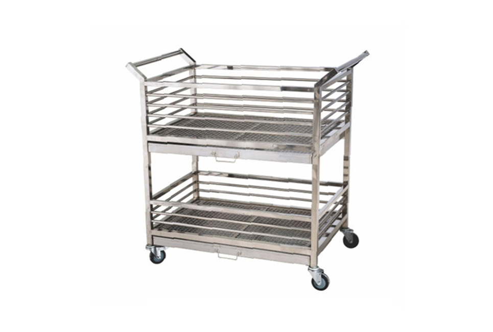 Stainless rabbit transporter (double)