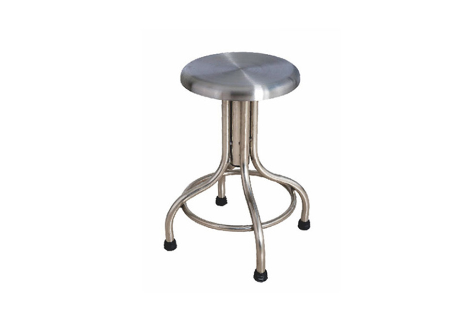 Stainless steel work chair