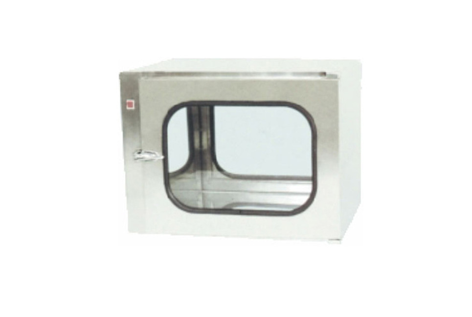 Stainless steel transfer window