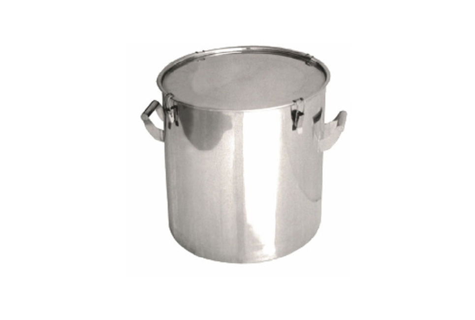 Stainless steel round bucket