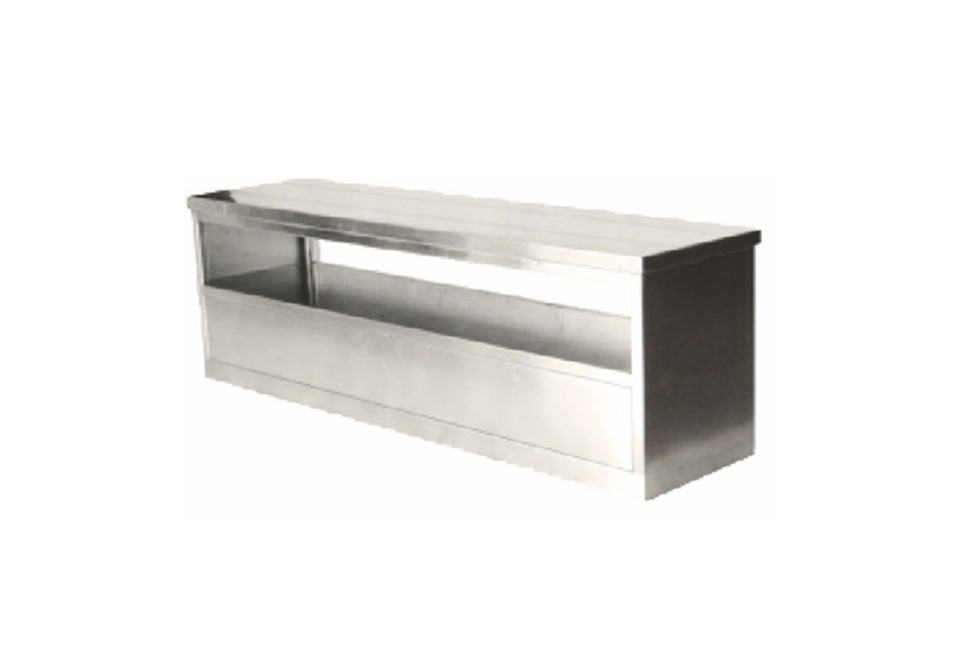 Stainless steel shoe cabinet