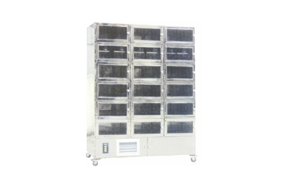 Unidirectional airflow laminar flow rack